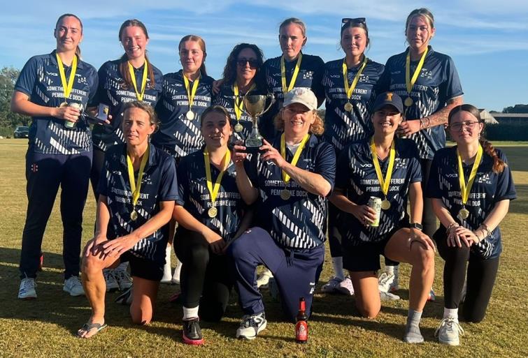 Delighted winners - Hook Ladies